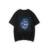 Doom Baskılı Siyah T-Shirt