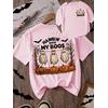 HANGIN' WITH MY BOOS  BASKILI UNİSEX OVERSİZE %100 PAMUK PENYE KUMAŞ